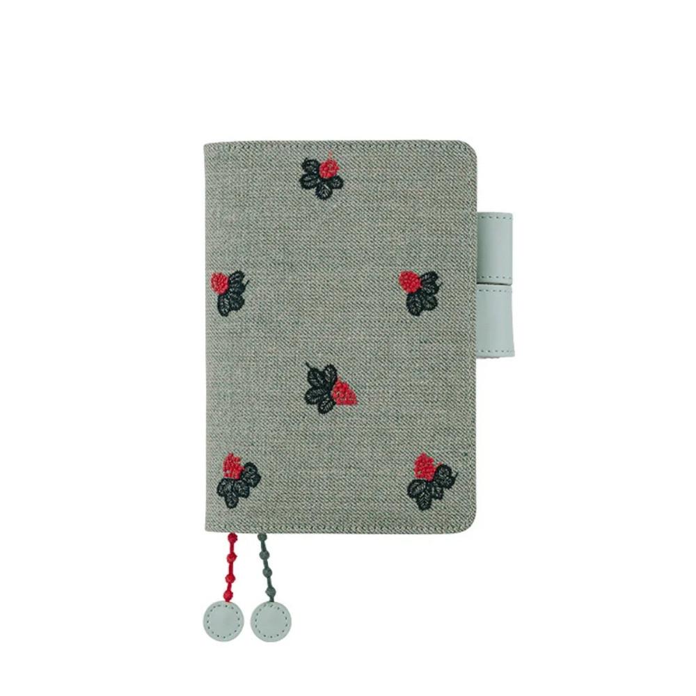 호보니치 테쵸 2024 오리지널 다이어리 A6 커버 light berry (Green)