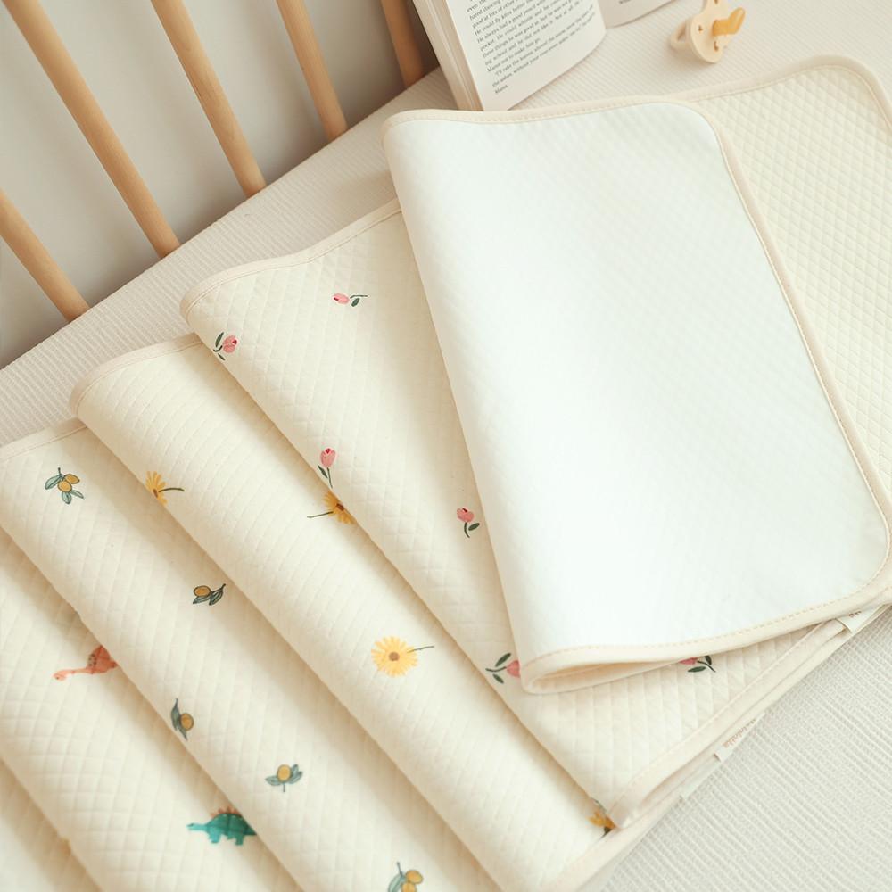 마롤로뜨 아기 방수패드 순면 무독성 신생아 방수요 유아 침대 매트