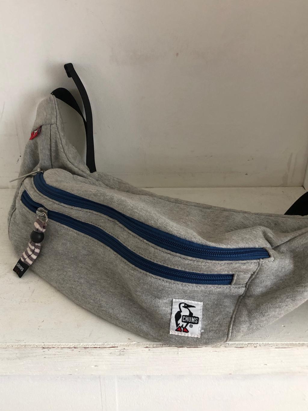 Chums gray hip sack