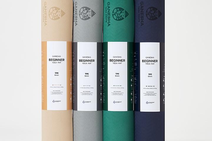 가네샤 비기너 요가매트 베이직 TPE 6MM