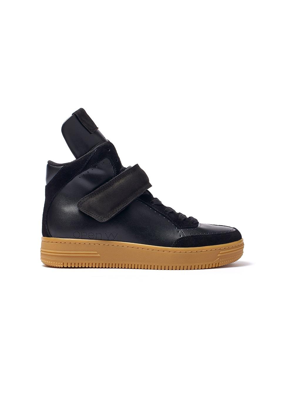 YY VELCRO HIGH SNEAKERS, BLACK