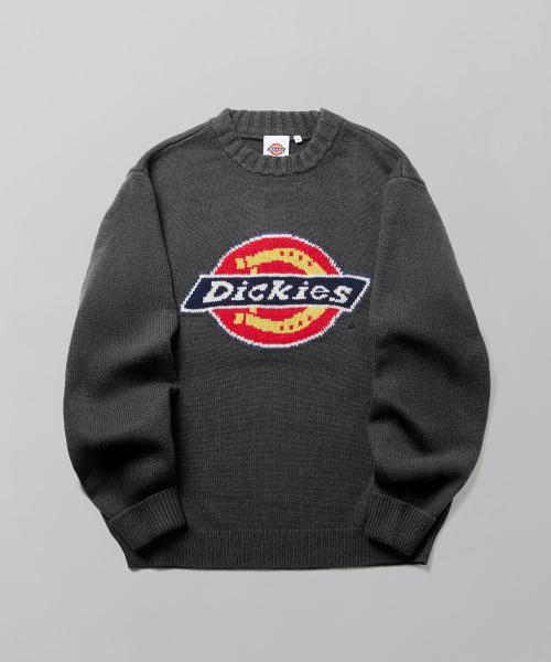 트리 로고 풀오버 니트 Charcoal