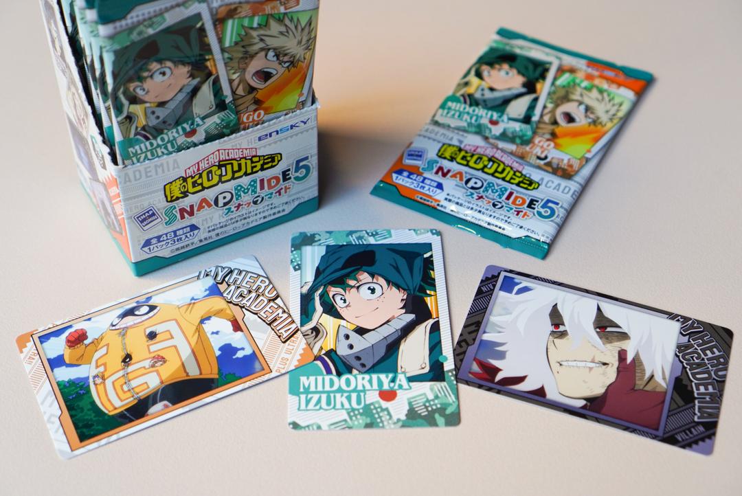 나의히어로아카데미아 랜덤 포토 카드 스냅마이드 5탄 - 히로아카 포카 포토카드 나히아 5