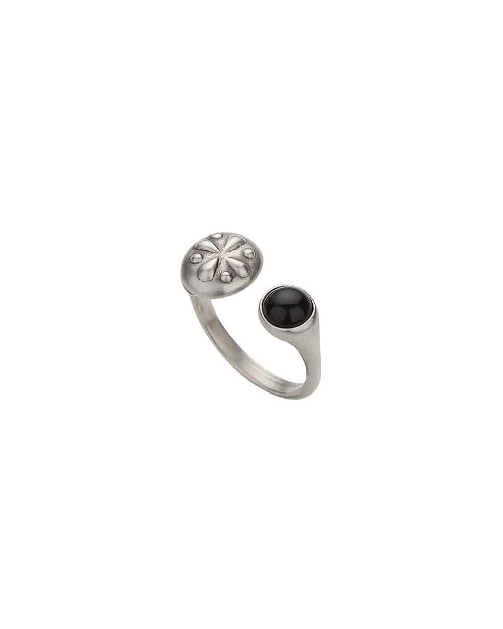 Come into bloom ring (Black)