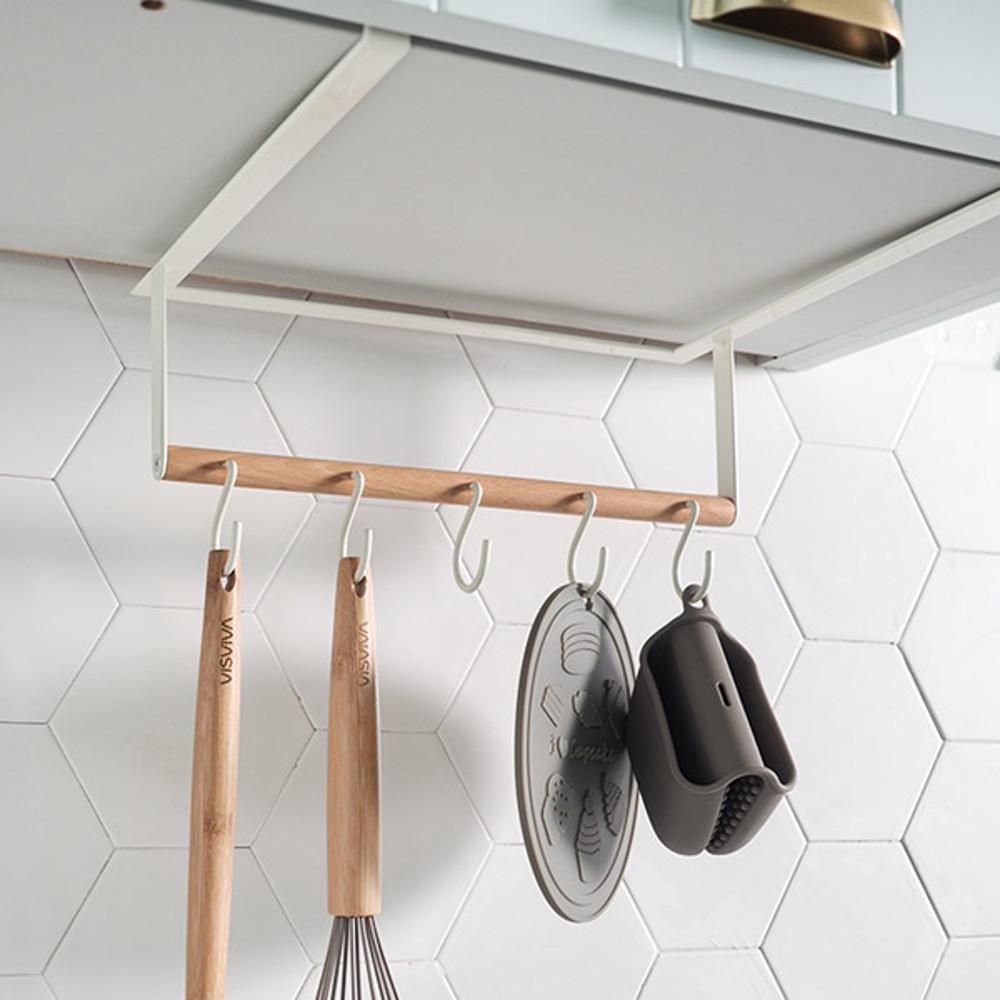 비스비바 아이엠 주방 수납 정리용품 주방 선반 조리도구걸이(가로형)