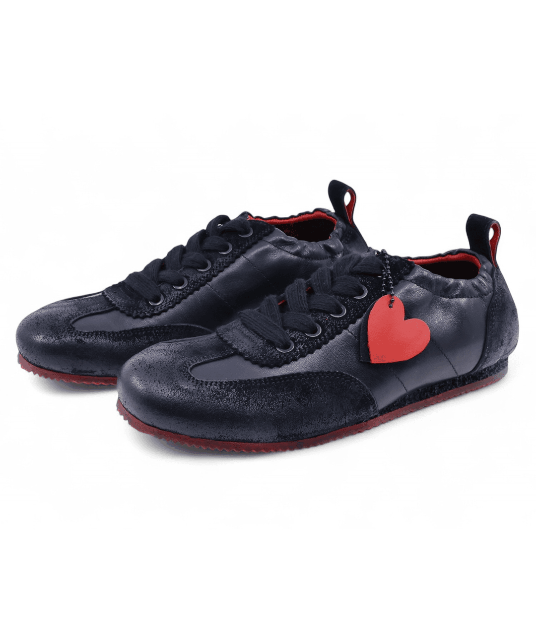 나야와시 X 야세 로우라인 팡 스니커즈 레드