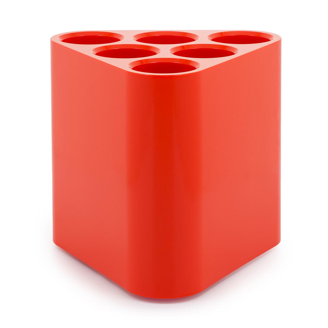 poppins umbrella stand fluorescent orange