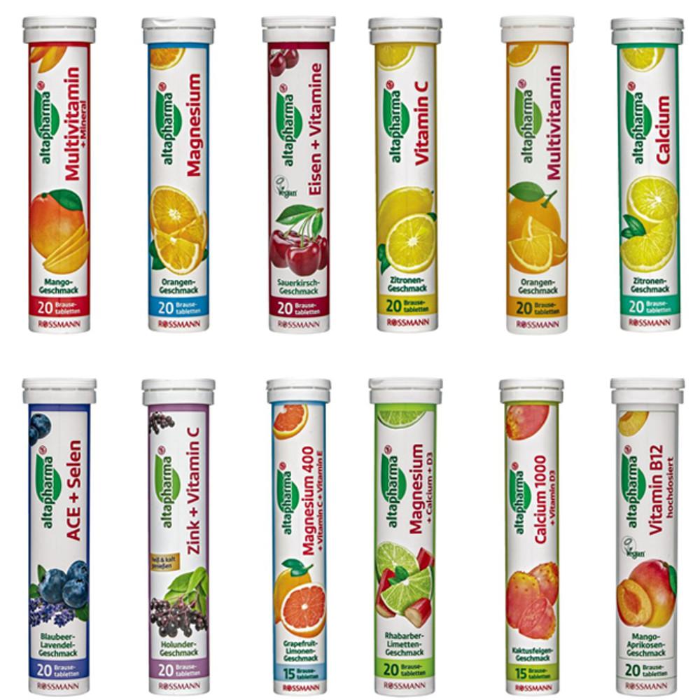 독일 발포 비타민 로스만 비타민12종