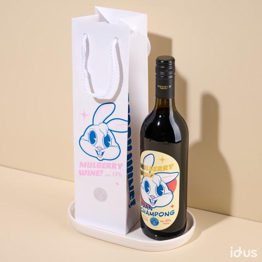“토끼와인"2023년 토끼의해 오디와인 1병 + 쇼핑백