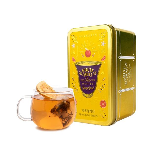 과일 허그 티캔 자몽 블랙티
