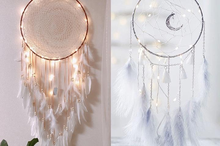 대형 드림캐쳐 무드등 마크라메 만들기 + led전구 증정