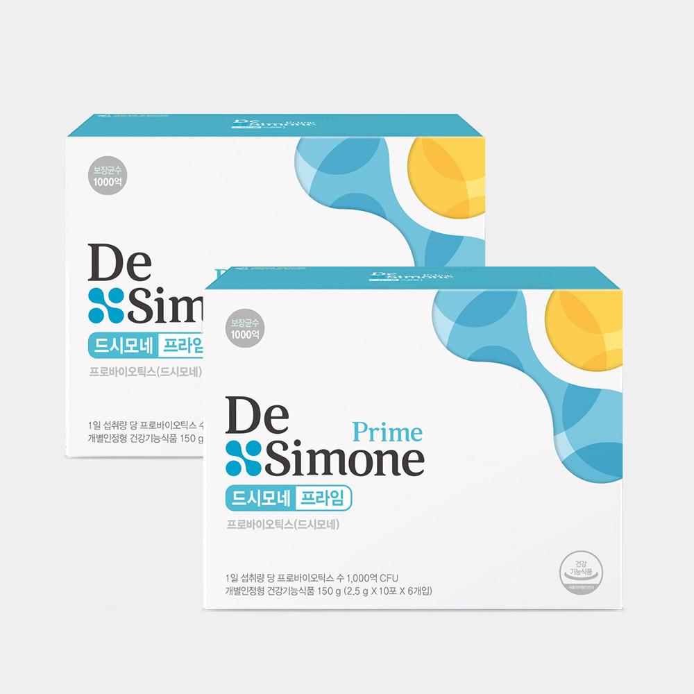 드시모네 프라임 1,000억 보장균수 (개당 2개월분) 60포, 2개