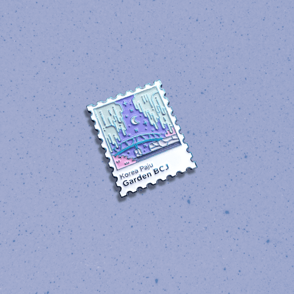 Korea stamp pins: Paju 한국여행 파주 핀 뱃지