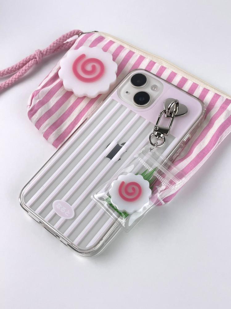 핑크 어묵 젤리하드케이스