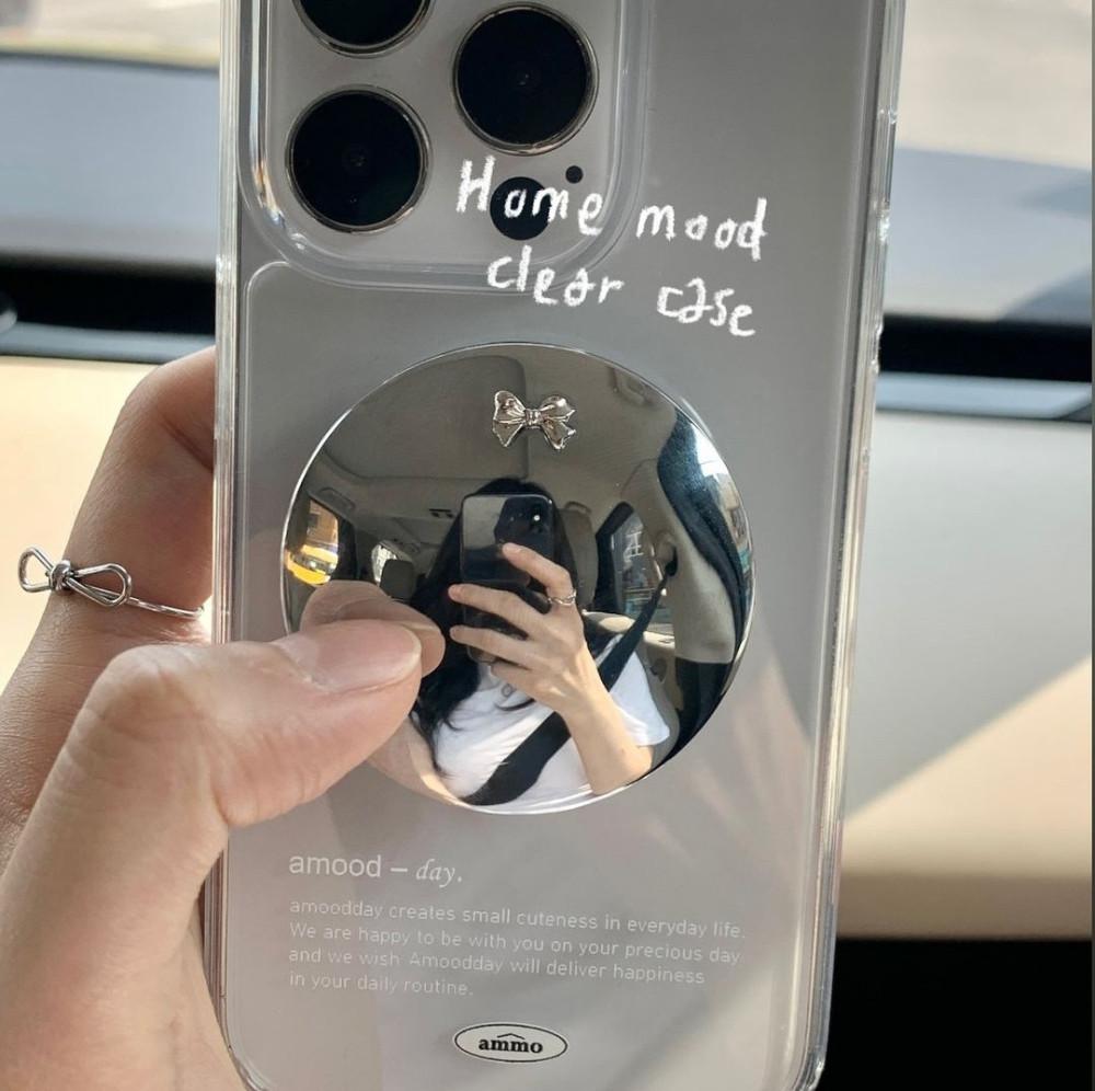 ammo 홈무드 클리어 케이스 iphone 15 pro