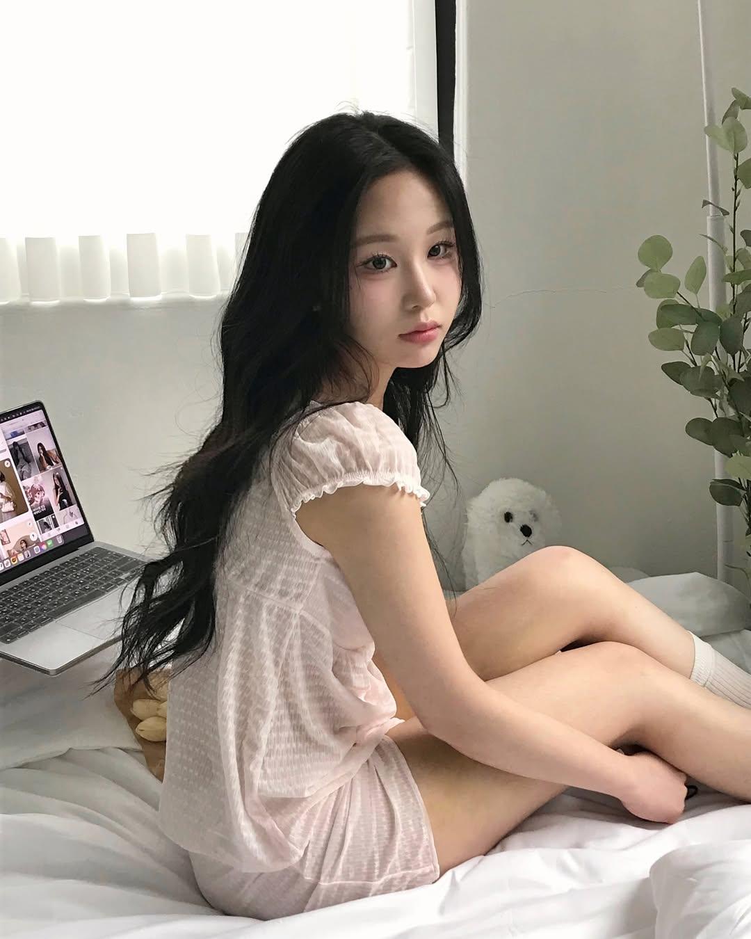 에블린 파피용 셋업 파자마