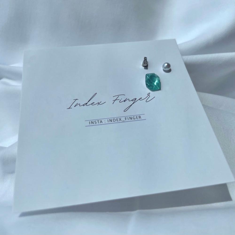 [써지컬] 페블 청록 set / pebble bluegreen set