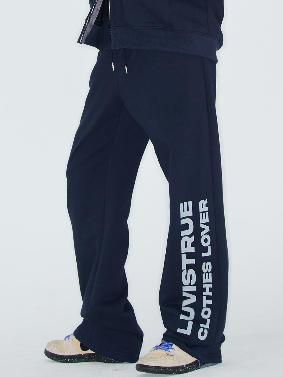 BASIC SWEAT PANTS(NAVY)