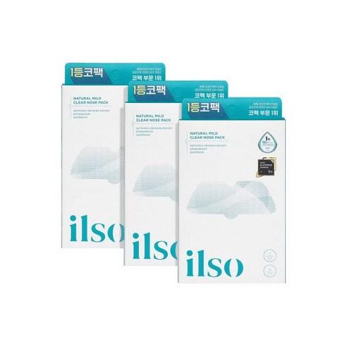 일소 Ilso 블랙헤드 모공 코팩 바이오셀룰로오즈 5매 x 3개 (총15매), 5매입
