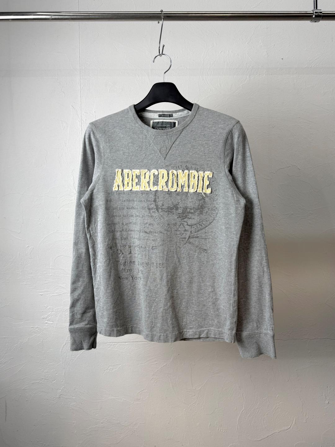 아베크롬비 빈티지 그래픽 스웻셔츠