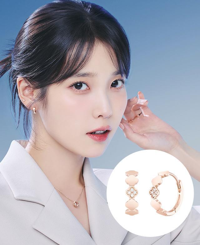 [아이유 PICK] CLOVIA 14K 귀걸이 (JJCLEQ3BS158R4000)