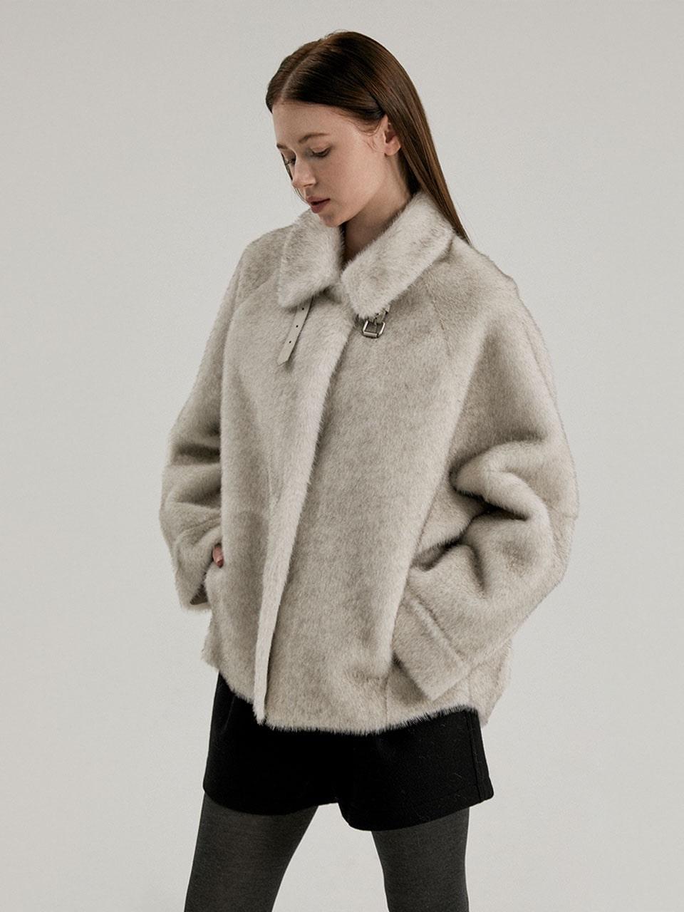 PLUFFY ECO FUR JACKET