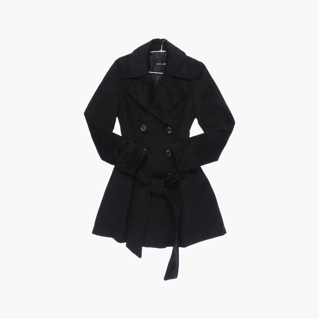 세실 맥 비 폴리 모직 코트 여자 M