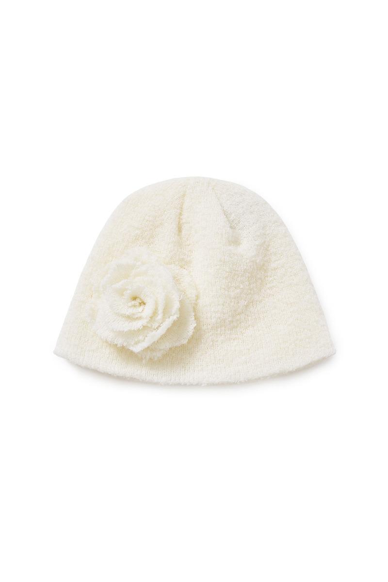 rose beanie (ivory)
