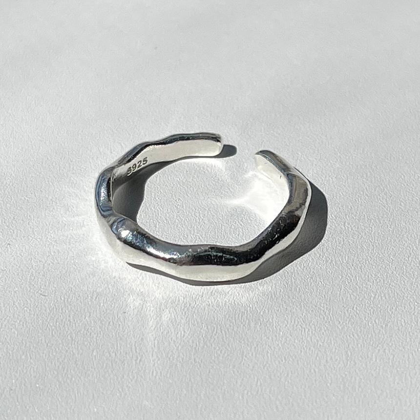 Silver Cloud Open Ring