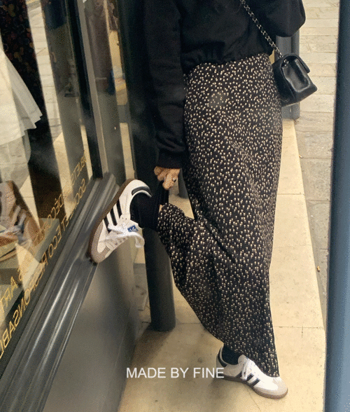 [자체제작/7000장돌파]키코플라워스커트_1color 데일리룩/오피스룩/러블리/키작녀/여성스러운코디/롱스커트/플라워스커트/데이트룩/여자하객룩/머메이드/페미닌룩