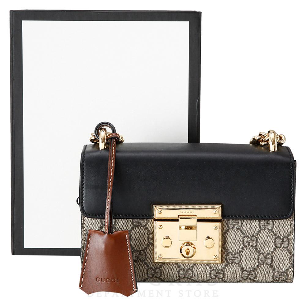 GUCCI(USED)구찌 409487 패들락 GG 체인백