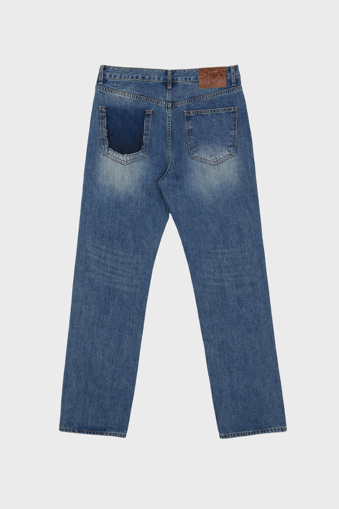 LOST STRAIGHT DENIM PANTS INDIGO