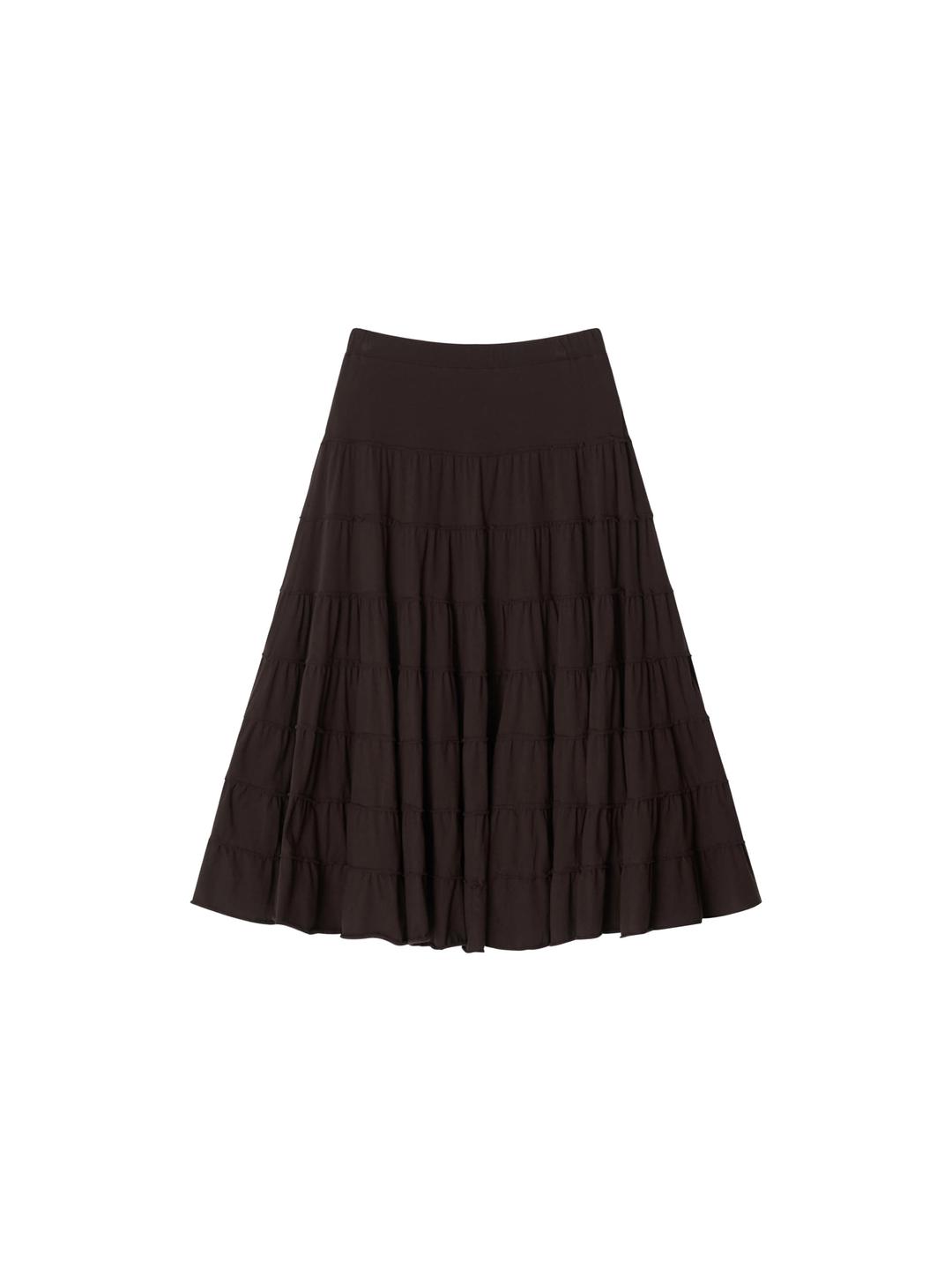 CATERPIL SKIRT BROWN
