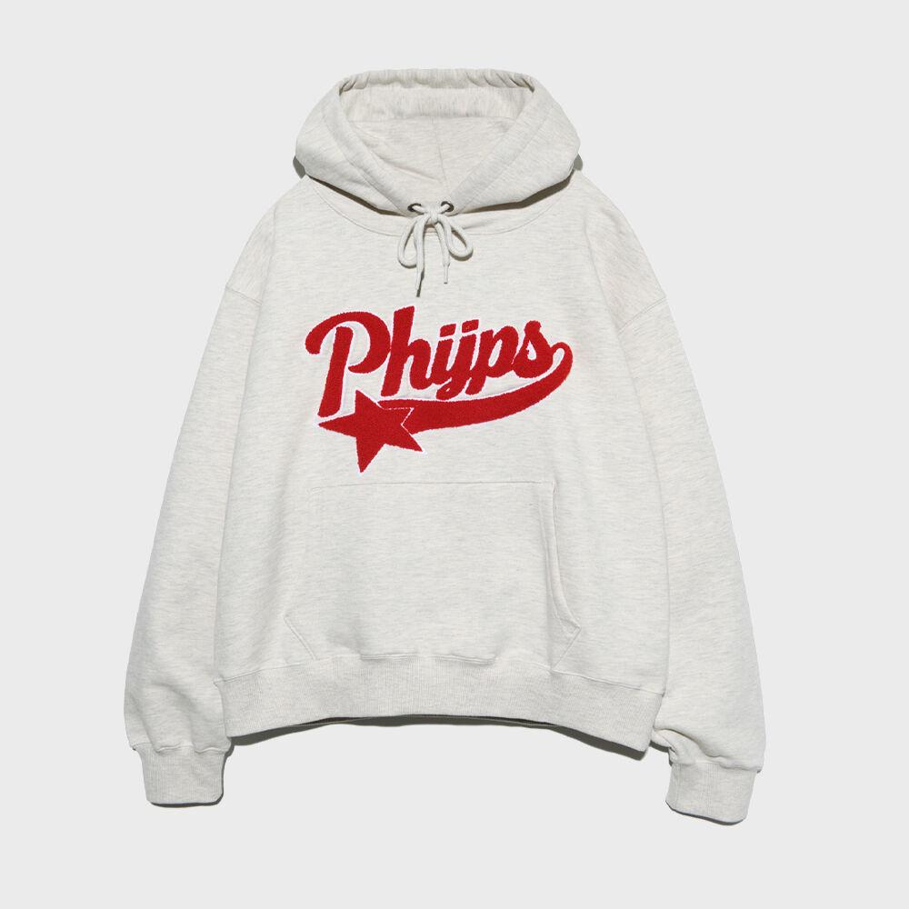 PHYPS STAR TAIL HOODIE OATMEAL