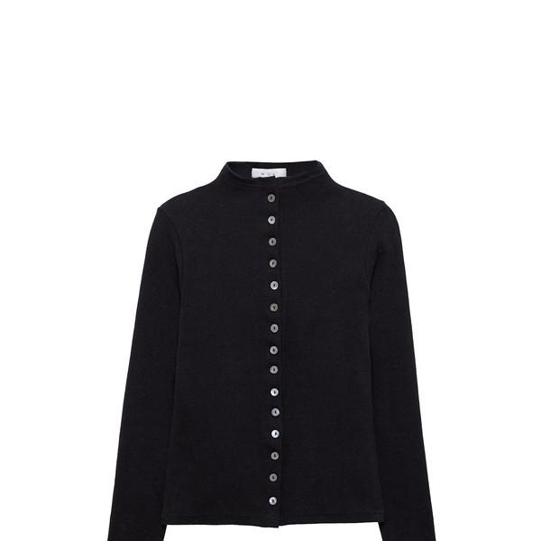 Button long sleeve [Black]