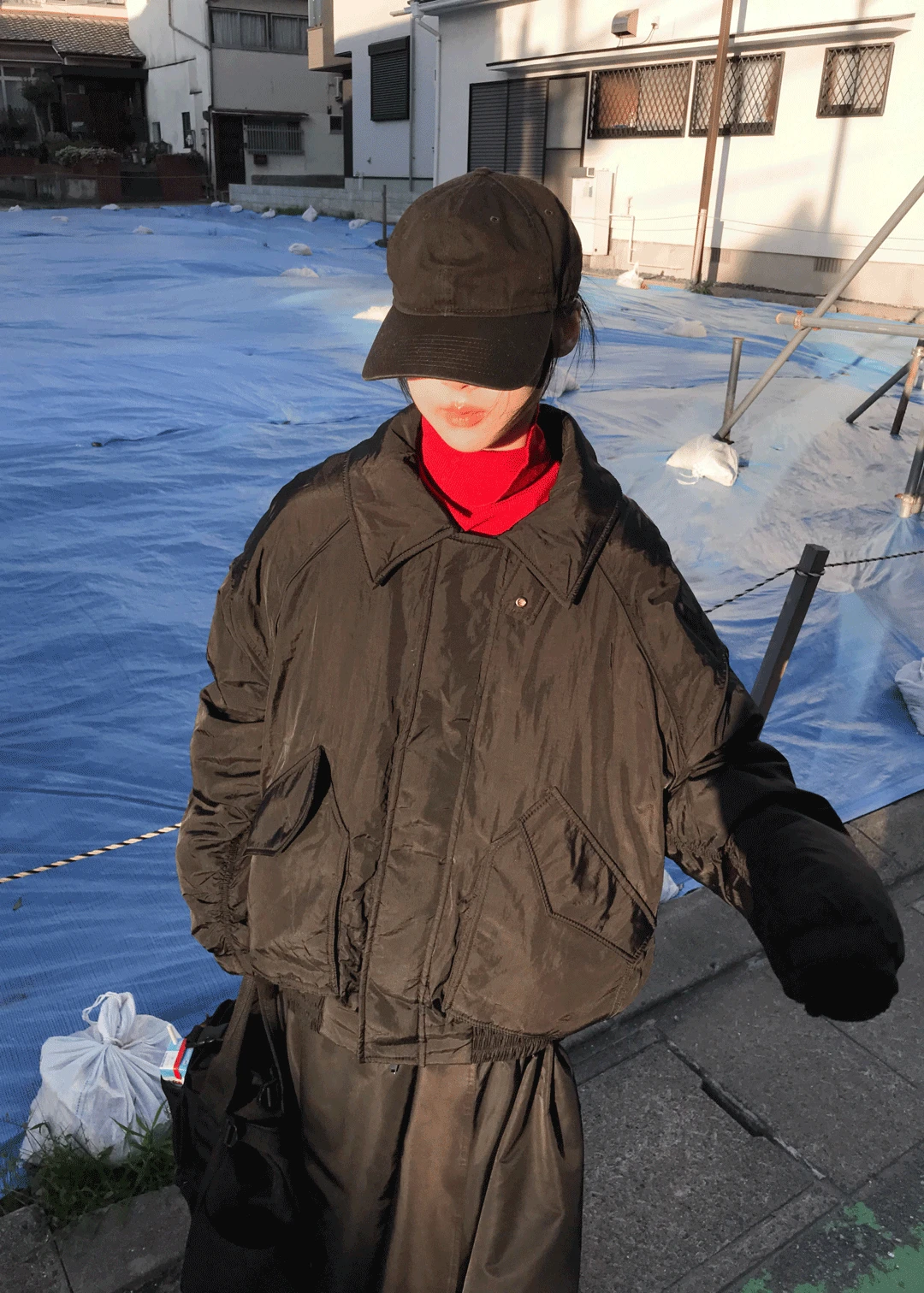 HIGHNECK BOMBER PADDING