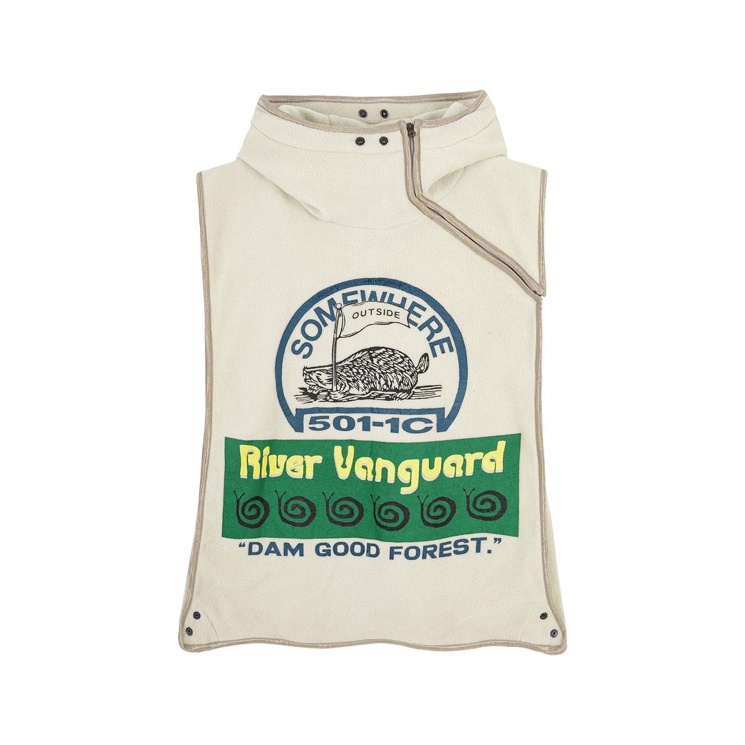 River Vanguard Fleece Vest_11UFT114 IVORY