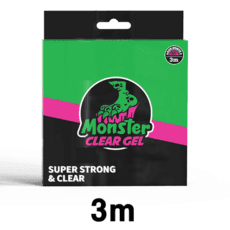 몬스터클리어겔 다용도 초강력 실리콘 투명 멀티탭정리 접착테이프 양면테이프 1m 3m