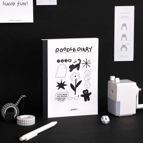 아이코닉 2023 두들 다이어리 (날짜형)