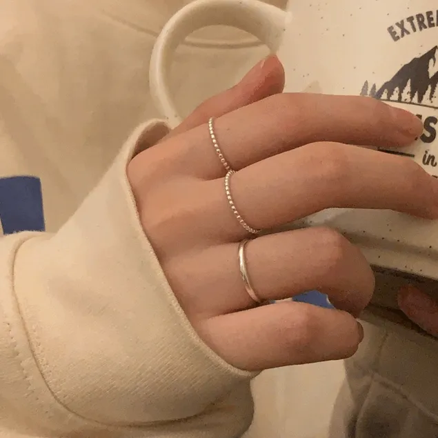 [silver 925] 1mm ball ring