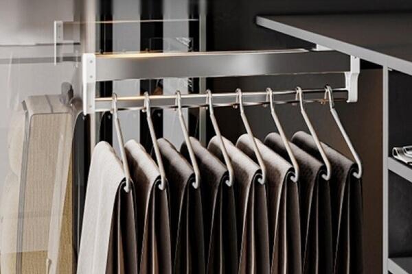 다용도 슬라이드식 옷장 레일 행거 4size
