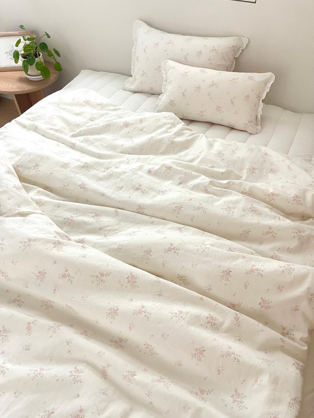 쉐비 코튼린넨 이불