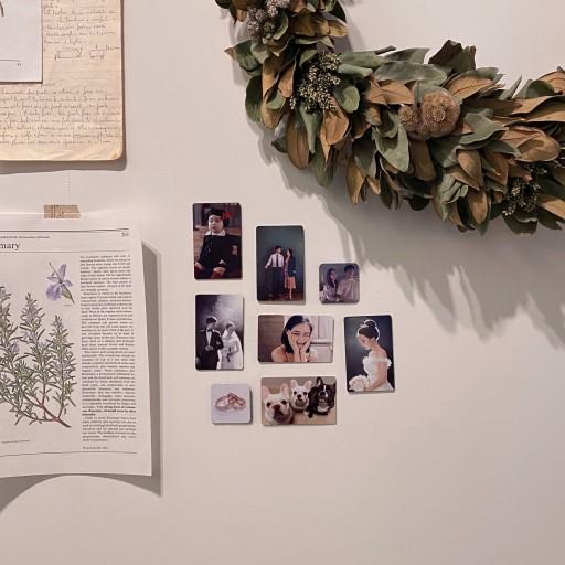 ✨포토 마그넷 자석 액자 카드 주문제작 커플 가족 선물