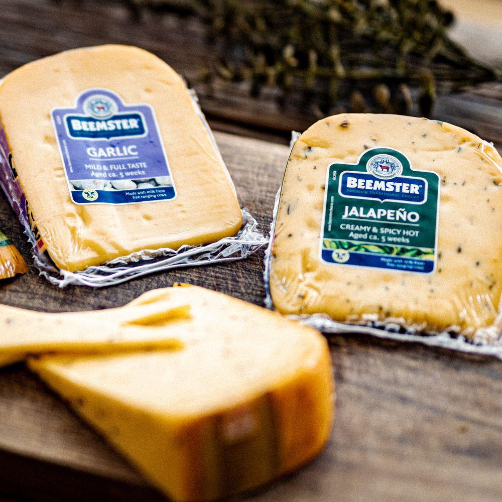 빔스터 고다치즈 3종 갈릭 할라피뇨 머스타드