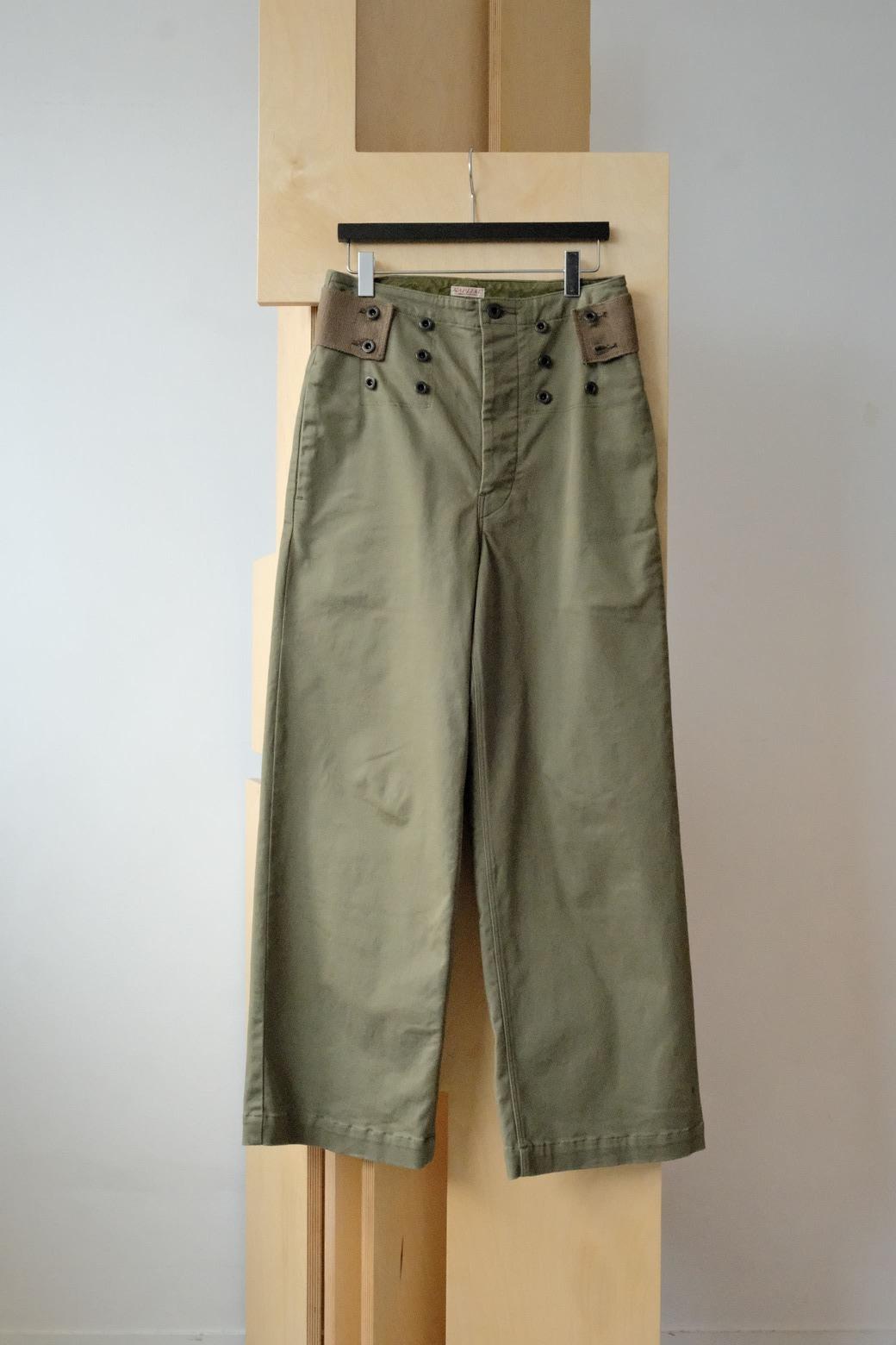 KAPITAL Button Military Pants