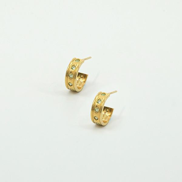 E002 Circle Hoop Earrings