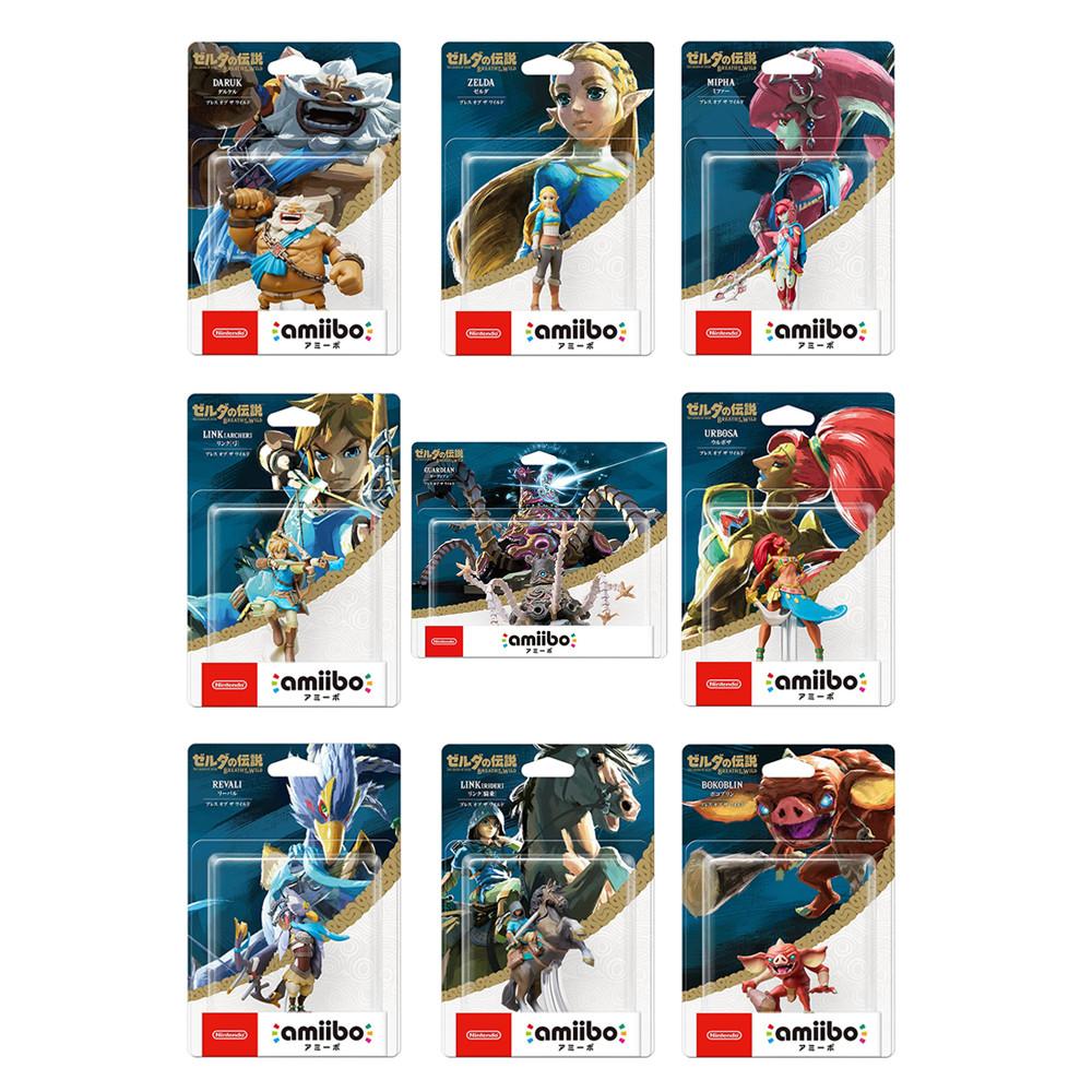 젤다 젤다의전설 아미보 카드 야생의숨결 가디언 링크 리발 아미보 amiibo