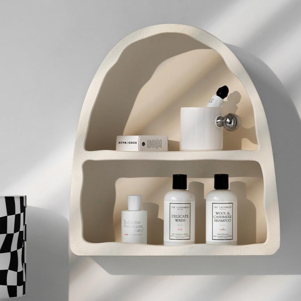 스탠드 선반 향수 화장품 진열장 베이지톤 스튜디오 인테리어 가구