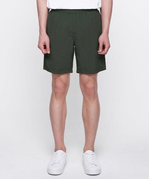 나일론 밴딩 쇼츠_7.5인치 [딥 카키]