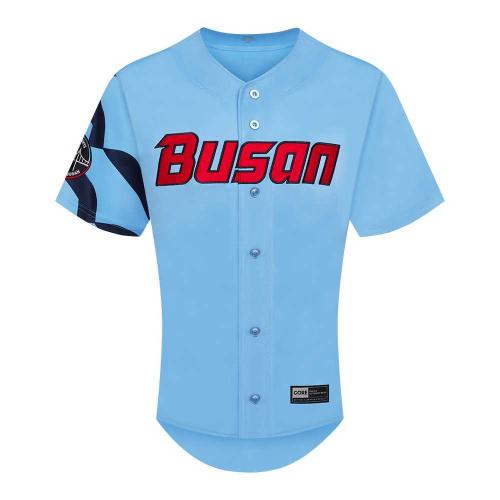 롯데자이언츠(LOTTEGIANTS)  G바다 어센틱 유니폼(SKY BLUE) - 사이즈 & 후기 | 무신사